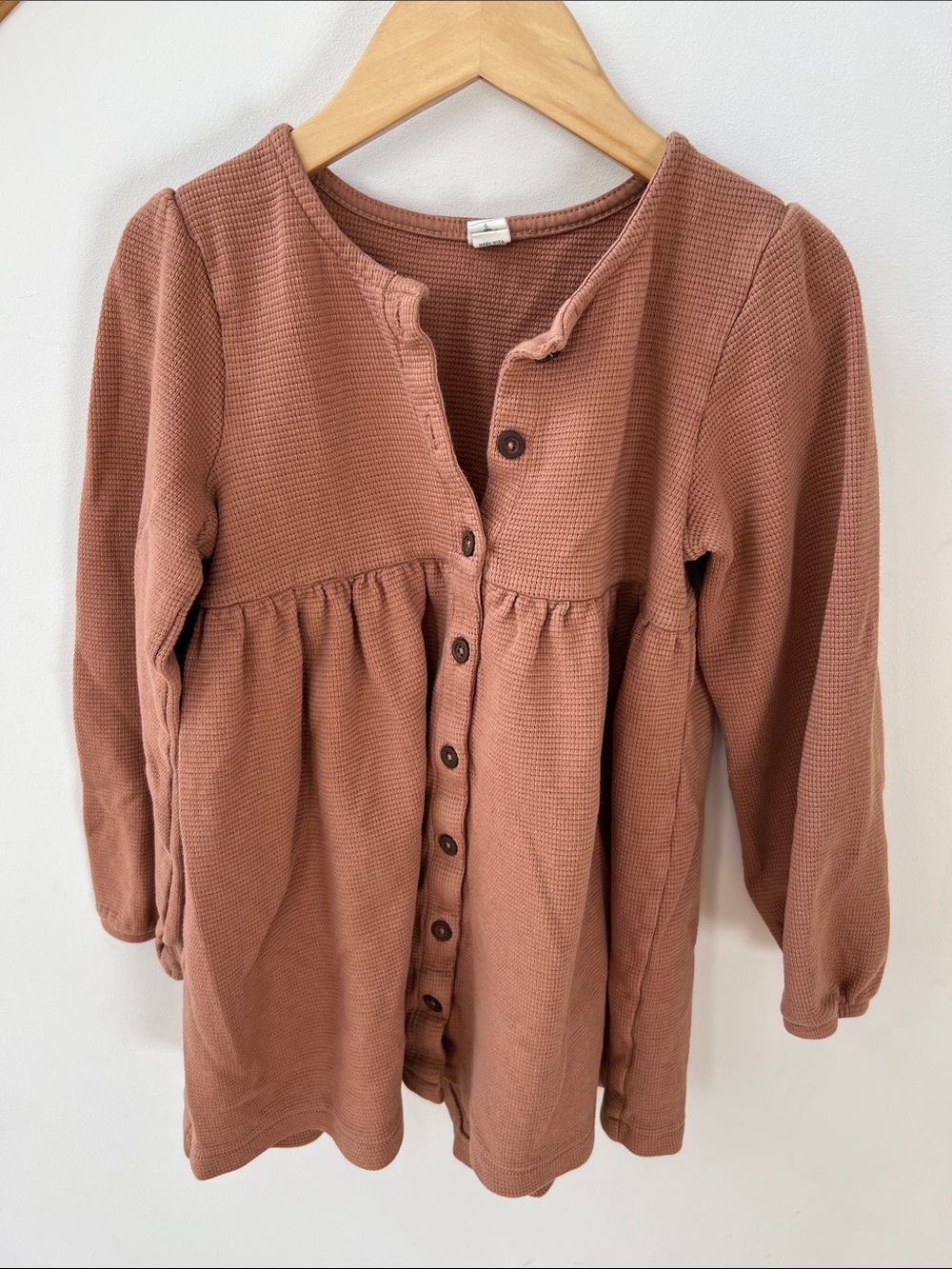 Colored Organics button front dress size 6